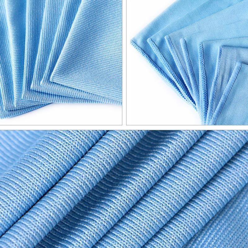 5/20 Pcs Microfibre Glass Cleaning Cloth Car Towel Window Dish Washing 40X40 Cm - 20 PCs V528-GLASSCLEANINGCLOTH-20PCS-614399