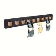 Wall Mount Glasses Storage Rack for Sunglasses Organizer Home Display Rack - Black V528-GLASSES-BLACK-168431