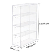 Stackable Acrylic Glasses Sunglasses Display Box Four Layer Drawer Storage V528-GLASSES-CASE-4TH-FLOOR-742995