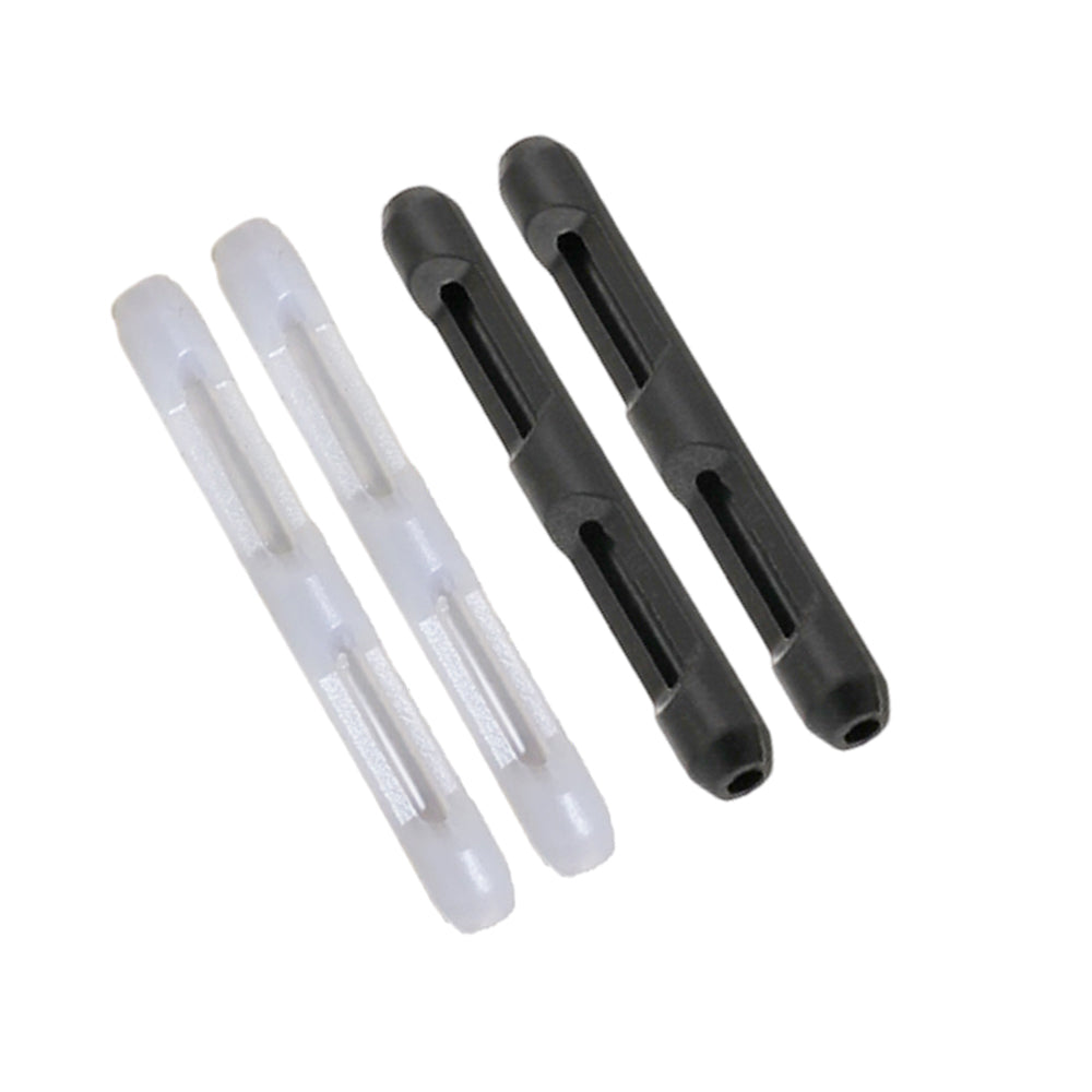 Silicone Eyeglasses Temple Hook Anti Slip Ear Grip Tips Holder for Glasses Spectacles - Transparent 2pairs V528-GLASSES-LEG-TRANS-2PAIRS-742894