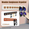 Wall Mount Glasses Storage Rack for Sunglasses Organizer Home Display Rack - White V528-GLASSES-WHITE-399628