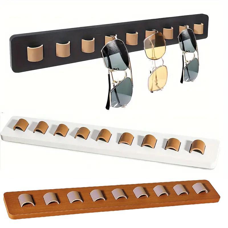 Wall Mount Glasses Storage Rack for Sunglasses Organizer Home Display Rack - White V528-GLASSES-WHITE-399628