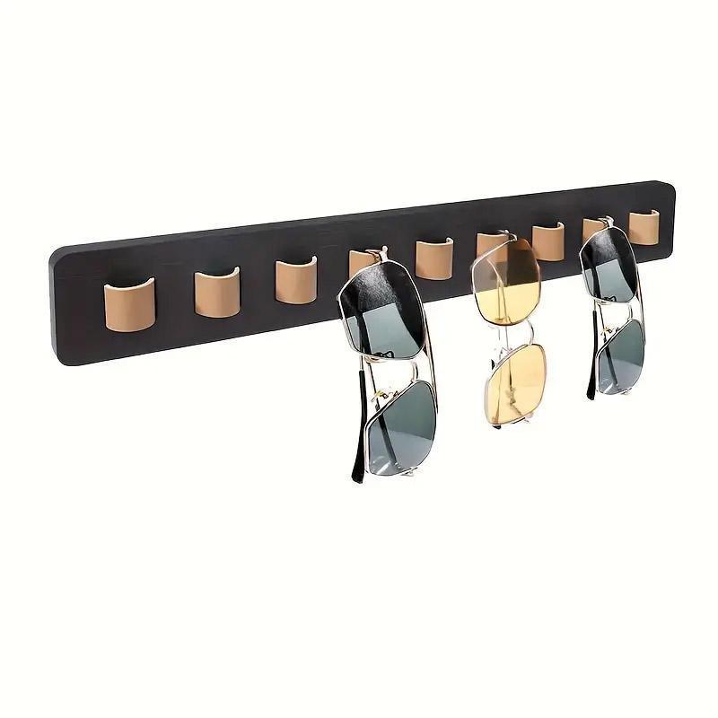 Wall Mount Glasses Storage Rack for Sunglasses Organizer Home Display Rack - White V528-GLASSES-WHITE-399628