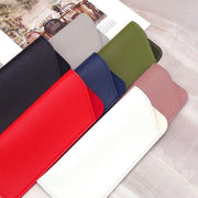Pu Leather Eyeglass Sunglasses Reading Glasses Case Soft Pouch Bag Pocket - Green V528-GLASSESBAG-GREEN-870988