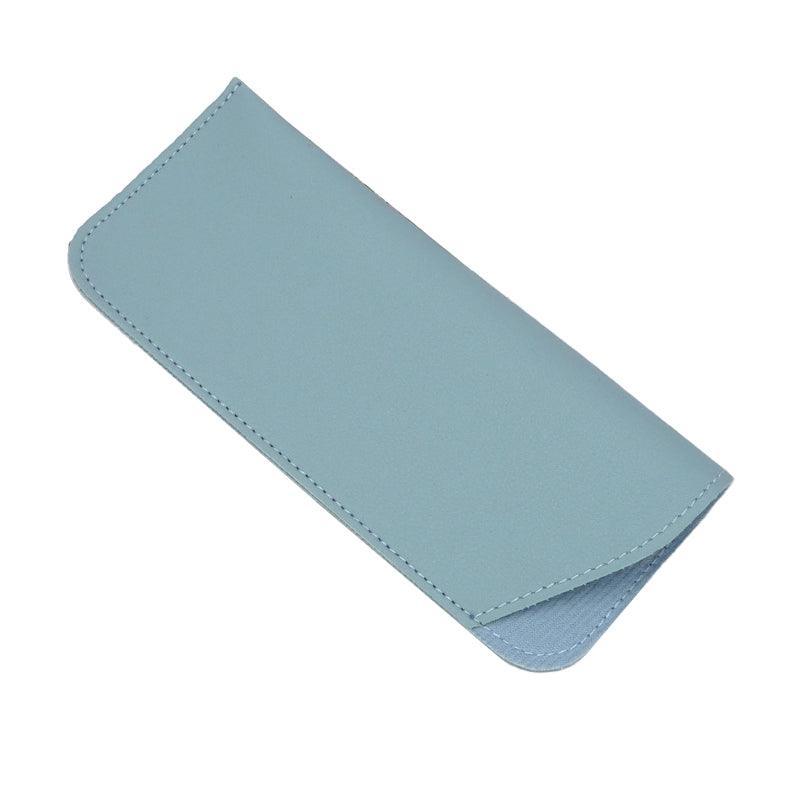 Pu Leather Eyeglass Sunglasses Reading Glasses Case Soft Pouch Bag Pocket - Green V528-GLASSESBAG-GREEN-870988