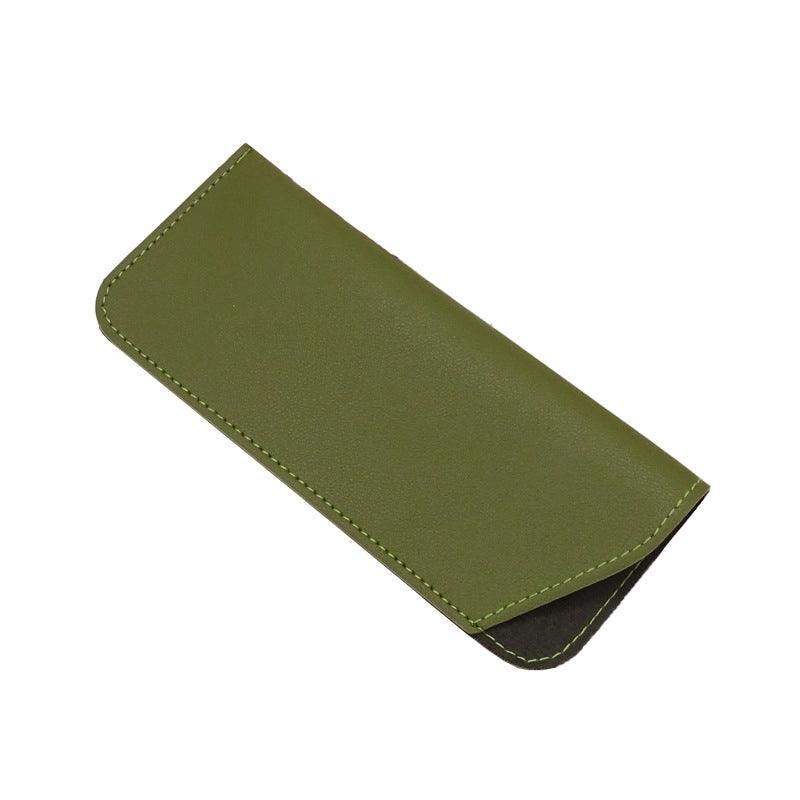 Pu Leather Eyeglass Sunglasses Reading Glasses Case Soft Pouch Bag Pocket - Grey V528-GLASSESBAG-GREY-906476