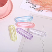Contact Lens Tweezers Stick Inserter Remover Tool Kit Tip Storage Case Box Set - White V528-GLASSESCASELENGTH-WHITE-66679
