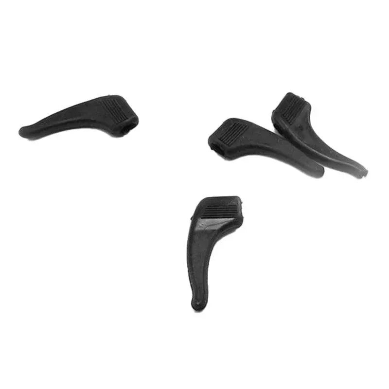 Silicone Glasses Ear Hooks Anti Slip Grip Spectacle Holder Sports Temple Tips - Black V528-GLASSESHOLDER-BLACK-612286