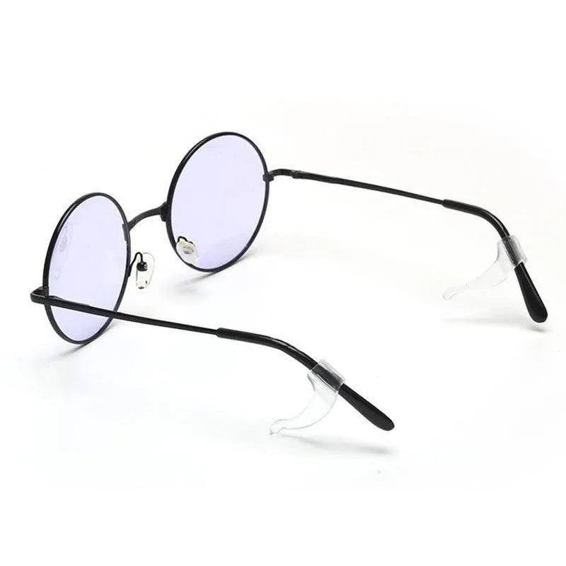 Silicone Glasses Ear Hooks Anti Slip Grip Spectacle Holder Sports Temple Tips - Clear V528-GLASSESHOLDER-CLEAR-234547
