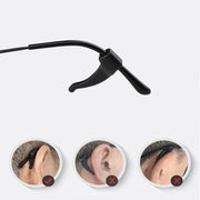 Silicone Glasses Ear Hooks Anti Slip Grip Spectacle Holder Sports Temple Tips - Clear V528-GLASSESHOLDER-CLEAR-234547
