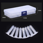 Eyeglass Sun Glasses Optical Repair Tool Screw Nut Nose Pad Assortment Set Kit V528-GLASSESMAINTENANCEKIT-390197