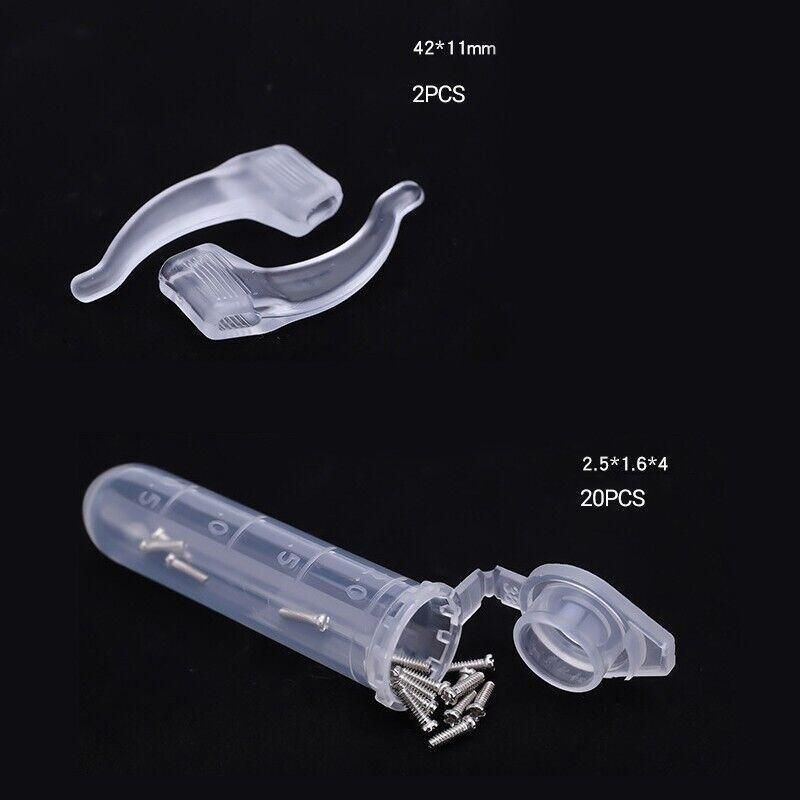 Eyeglass Sun Glasses Optical Repair Tool Screw Nut Nose Pad Assortment Set Kit V528-GLASSESMAINTENANCEKIT-390197