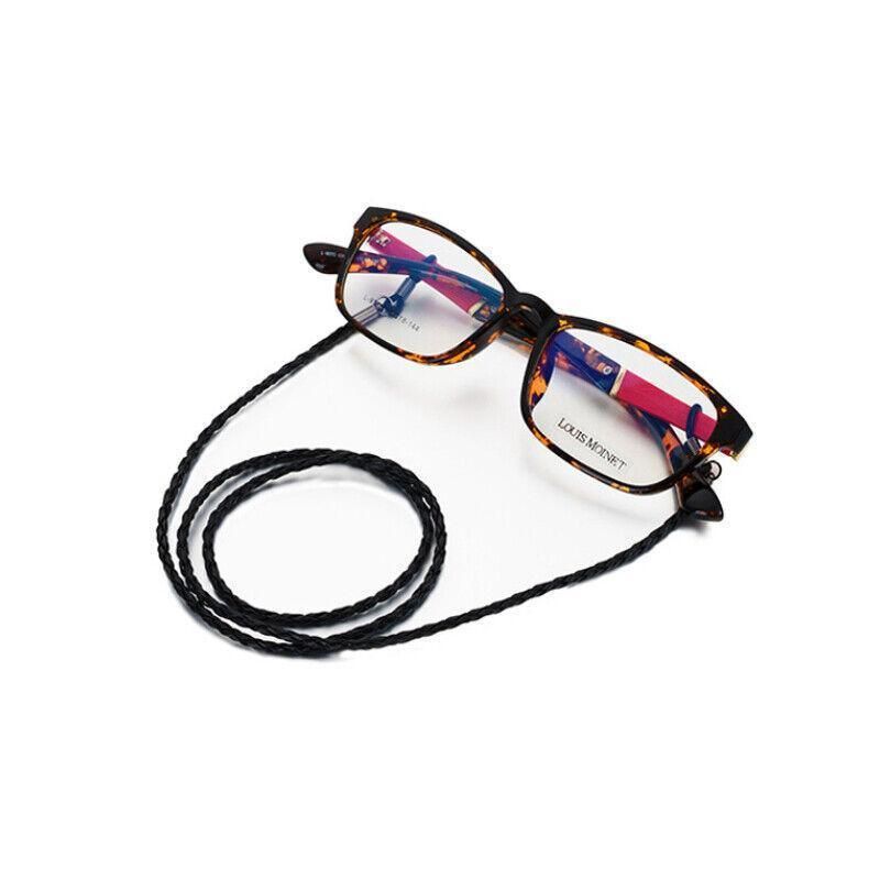 PU Sunglasses Reading Glasses Spectacles Eyeglass Holder Strap Chain - Beige V528-GLASSESROPE-WHITE-45398