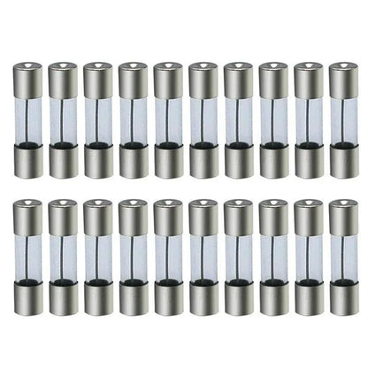 20Pcs M205 Glass Fuse 5Mm X 20Mm Slow Blow 250V / Select From 0.5A To 10A Amp - 20PCS F3A V528-GLASSFUSE-3A-20PCS-110629