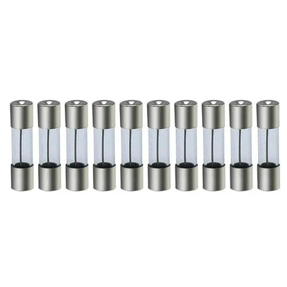 20Pcs M205 Glass Fuse 5Mm X 20Mm Slow Blow 250V / Select From 0.5A To 10A Amp - 20PCS F5A V528-GLASSFUSE-5A-20PCS-682209