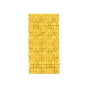 Rectangle Tinsel Curtain Shimmer Wall Backdrop 2M Length Party Decoration Sequin - Gold V528-GLITTERBACKGROUND-GOLD-724993