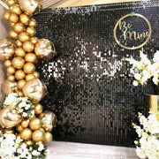 Rectangle Tinsel Curtain Shimmer Wall Backdrop 2M Length Party Decoration Sequin - Rose Gold V528-GLITTERBACKGROUND-ROSEGOLD767848