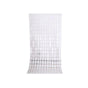 Rectangle Tinsel Curtain Shimmer Wall Backdrop 2M Length Party Decoration Sequin - White V528-GLITTERBACKGROUND-WHITE-957838