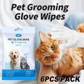 Cat Dog Cleaning Gloves Wipes Fur Disposable Face Washing Grooming V528-GLOVES-760283