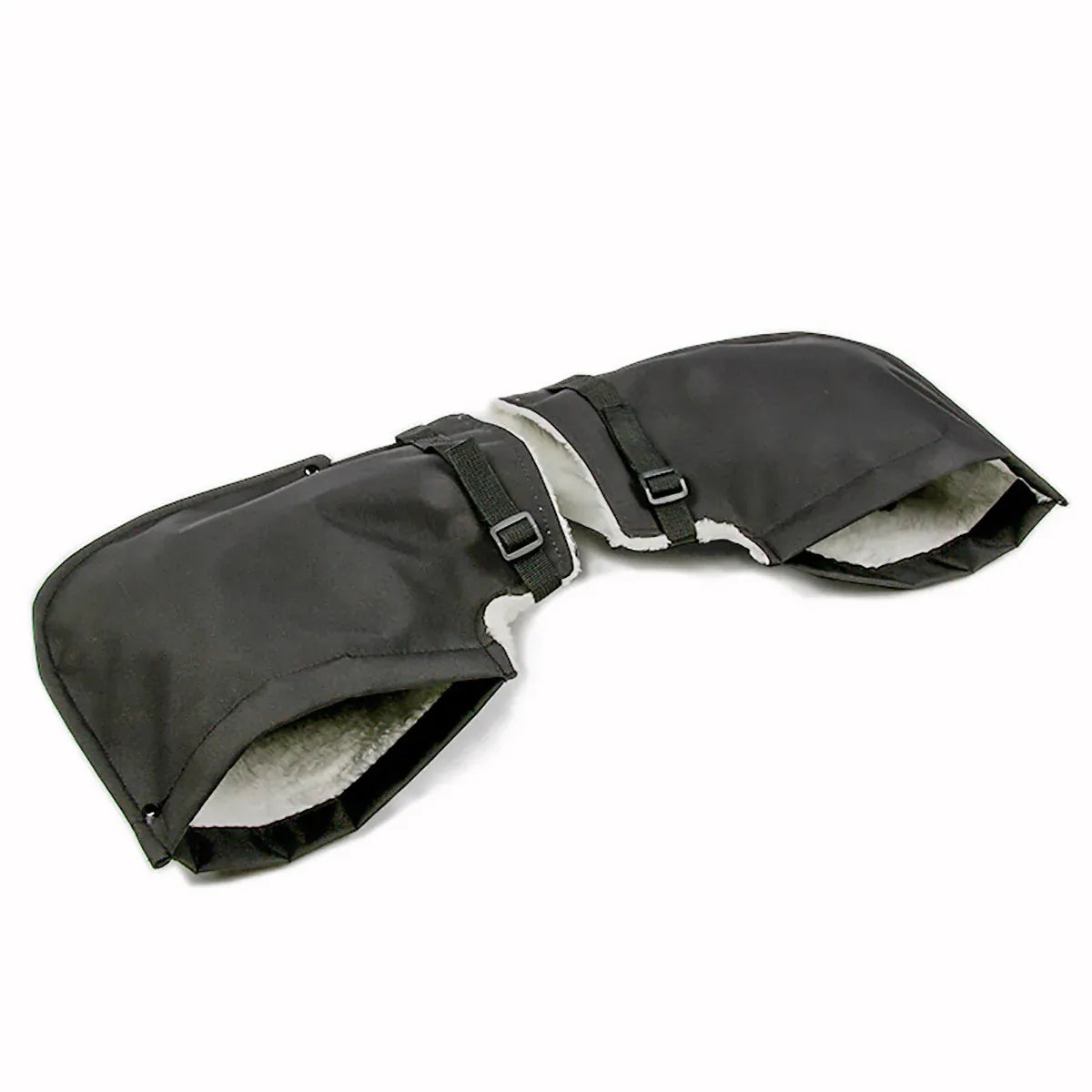 Motorcycle Handlebar Gloves Winter Windproof Riding Hand Covers Outdoor Warmer V528-GLOVES-BLACK-158305
