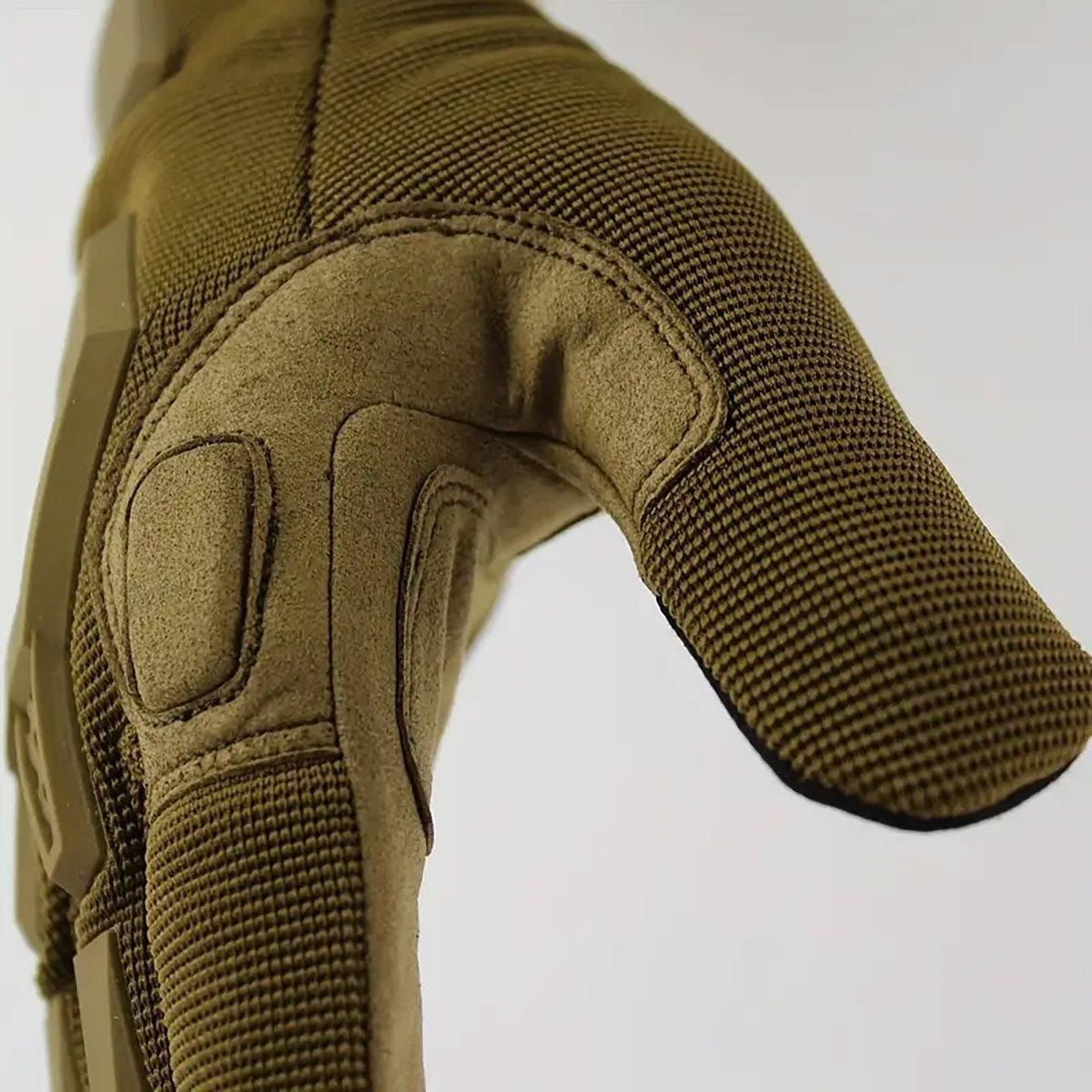 Tactical Full Finger Motorcycle Training Touchscreen Outdoor Sports Gloves - Black-XL V528-GLOVES-BLACK-XL-347794