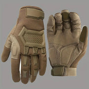 Tactical Full Finger Motorcycle Training Touchscreen Outdoor Sports Gloves - Black-XL V528-GLOVES-BLACK-XL-347794