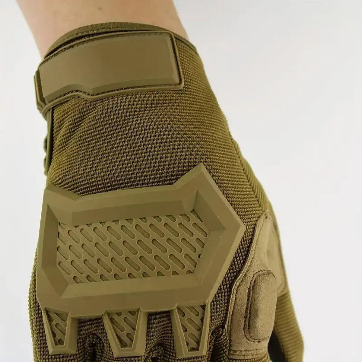 Tactical Full Finger Motorcycle Training Touchscreen Outdoor Sports Gloves - Black-XL V528-GLOVES-BLACK-XL-347794