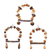 Parrot Chew Toy For Training Climbing Grinding Teeth Relief Durable Bird Toy - Pine Cones V528-GNAWING-TOY-SG-L-339757