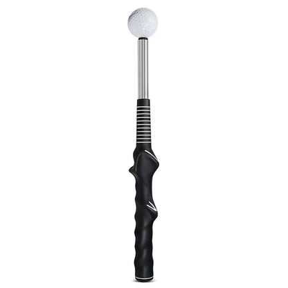 Golf Swing Training Aid Telescopic Impact Sound Stick Exercise Tool for Practice - Black V528-GOLF-TELESCOPIC-SWING-BLACK-497981