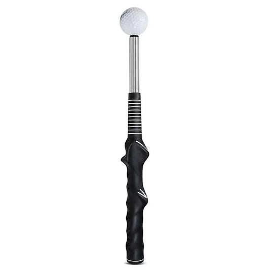Golf Swing Training Aid Telescopic Impact Sound Stick Exercise Tool for Practice - Black V528-GOLF-TELESCOPIC-SWING-BLACK-497981