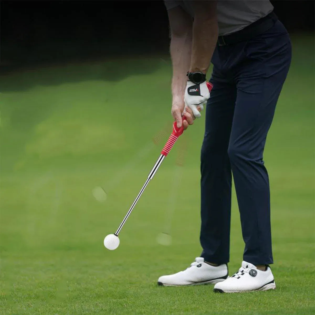 Golf Swing Training Aid Telescopic Impact Sound Stick Exercise Tool for Practice - Black V528-GOLF-TELESCOPIC-SWING-BLACK-497981