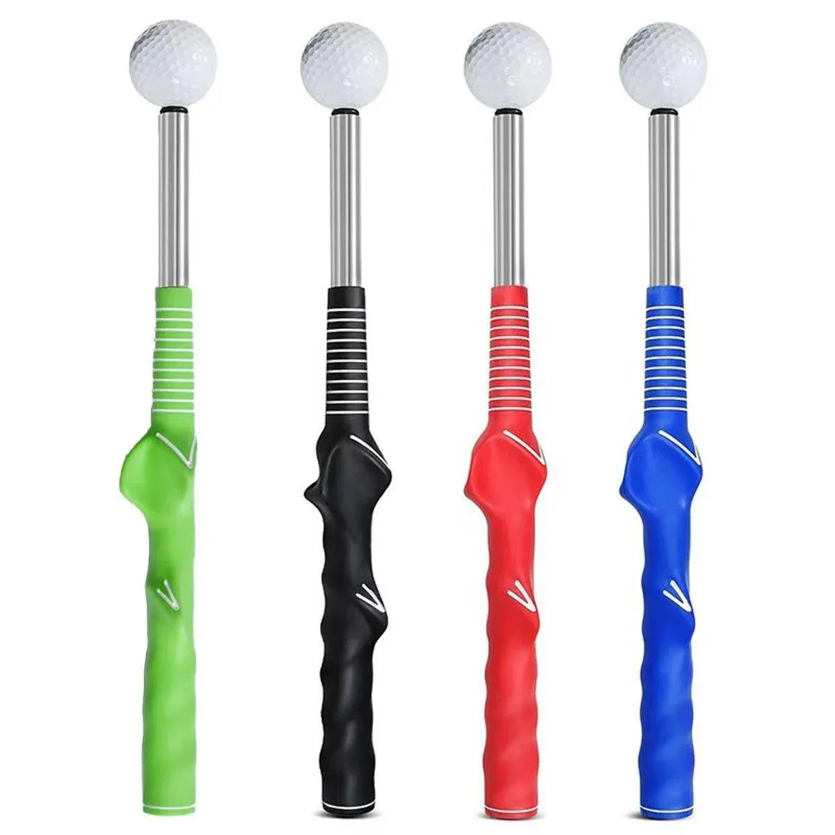 Golf Swing Training Aid Telescopic Impact Sound Stick Exercise Tool for Practice - Red V528-GOLF-TELESCOPIC-SWING-RED-771776