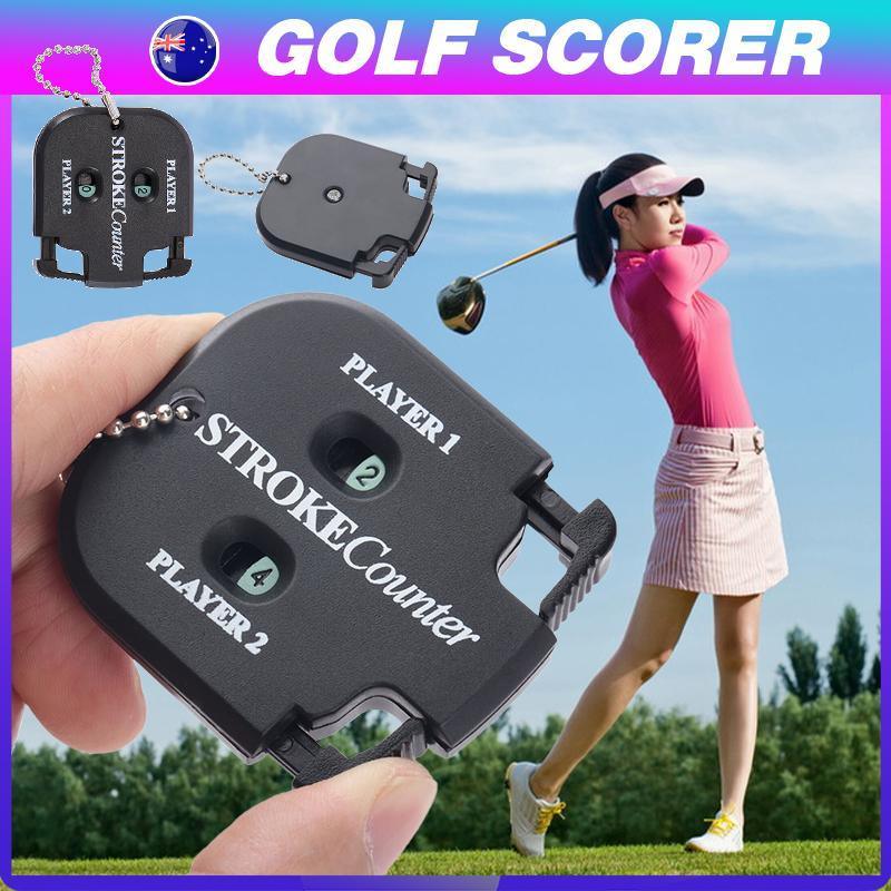 Golf Count Shot Stroke Putt Score Counter Two Digit Scoring Keeper - Black V528-GOLFCOUNTSHOT-977858
