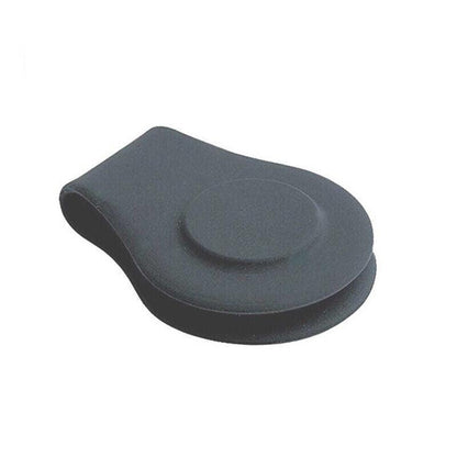 1Pc Silicone Golf Hat Clip Ball Marker Holder with Secure Attachment Design - Black V528-GOLFHATCLIP-BLACK-571432