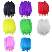 50X Craft Feathers Goose Feather Diy Art Party Decoration Wedding Dream Catcher - Green V528-GOOSEFEATHER-GREEN-610554