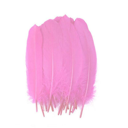 50X Craft Feathers Goose Feather Diy Art Party Decoration Wedding Dream Catcher - Purple V528-GOOSEFEATHER-PURPLE-248266