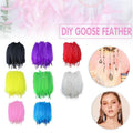 50X Craft Feathers Goose Feather Diy Art Party Decoration Wedding Dream Catcher - Red V528-GOOSEFEATHER-RED-804633