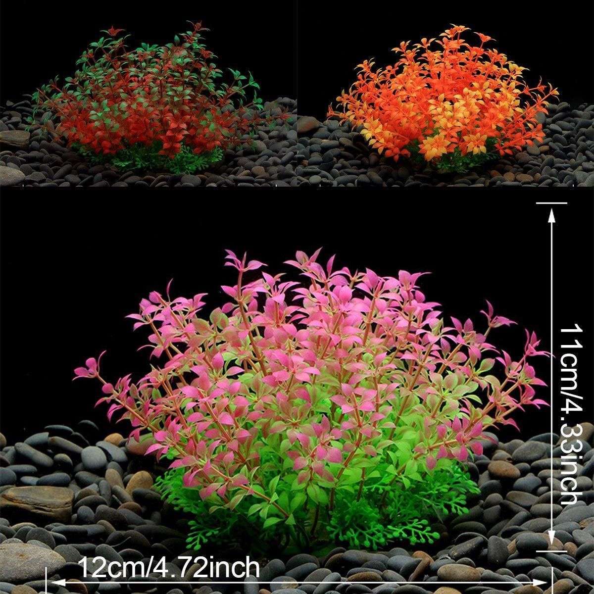 Artificial Water Grass Fish Tank Decoration Aquarium Landscape Simulation Plants - 03-3PCS V528-GRASS-3PCS-CO24-63-996934