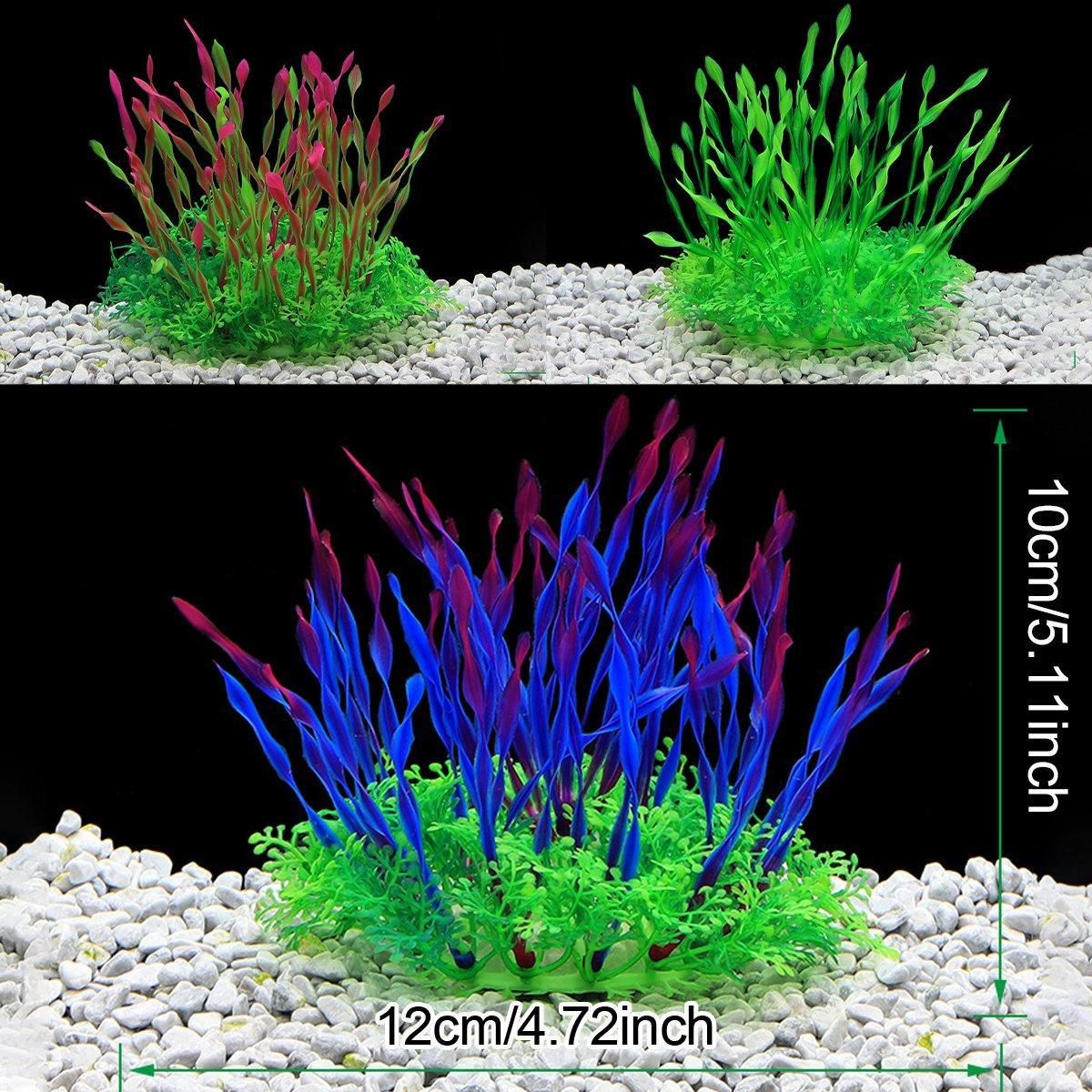 Artificial Water Grass Fish Tank Decoration Aquarium Landscape Simulation Plants - 03-3PCS V528-GRASS-3PCS-CO24-63-996934