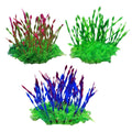 Artificial Water Grass Fish Tank Decoration Aquarium Landscape Simulation Plants - 04-3PCS V528-GRASS-3PCS-CO85-H-700286