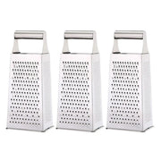 3pcs Stainless Steel Vegetable Slicer Grater Kitchen Multi-Function Grater Tool V528-GRATER-210-90-75MM-3PCS-361607