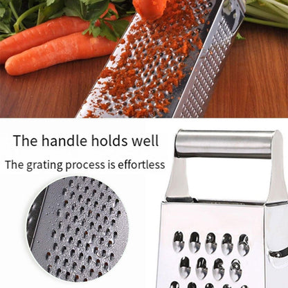 3pcs Stainless Steel Vegetable Slicer Grater Kitchen Multi-Function Grater Tool V528-GRATER-210-90-75MM-3PCS-361607