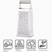 3pcs Stainless Steel Vegetable Slicer Grater Kitchen Multi-Function Grater Tool V528-GRATER-210-90-75MM-3PCS-361607