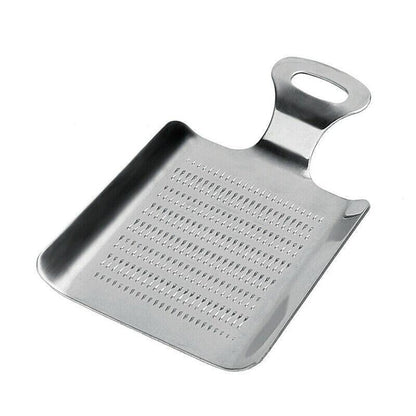 Practical Kitchen Ginger Wasabi Stainless Steel Garlic Grater Bento Mill Tool Au V528-GRATER-25784