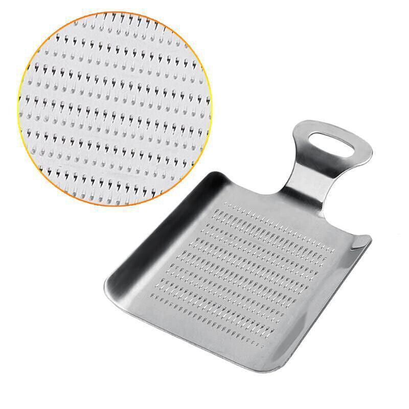 Practical Kitchen Ginger Wasabi Stainless Steel Garlic Grater Bento Mill Tool Au V528-GRATER-25784