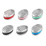 Stainless Steel Kitchen Cheese Grater with Container Storing Fruits Cheese Box - Green V528-GRATER-GREEN-206488