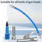Grease Gun Hose Barrel Nozzle Kit Soft Tube Accessories for Automotive Grease - 150cm