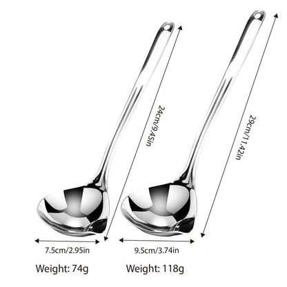 Oil Separator Spoon Kitchen Multifunctional Filter Household Hot Pot Soup Spoon - S V528-GREASE-SPATULA-S-966610