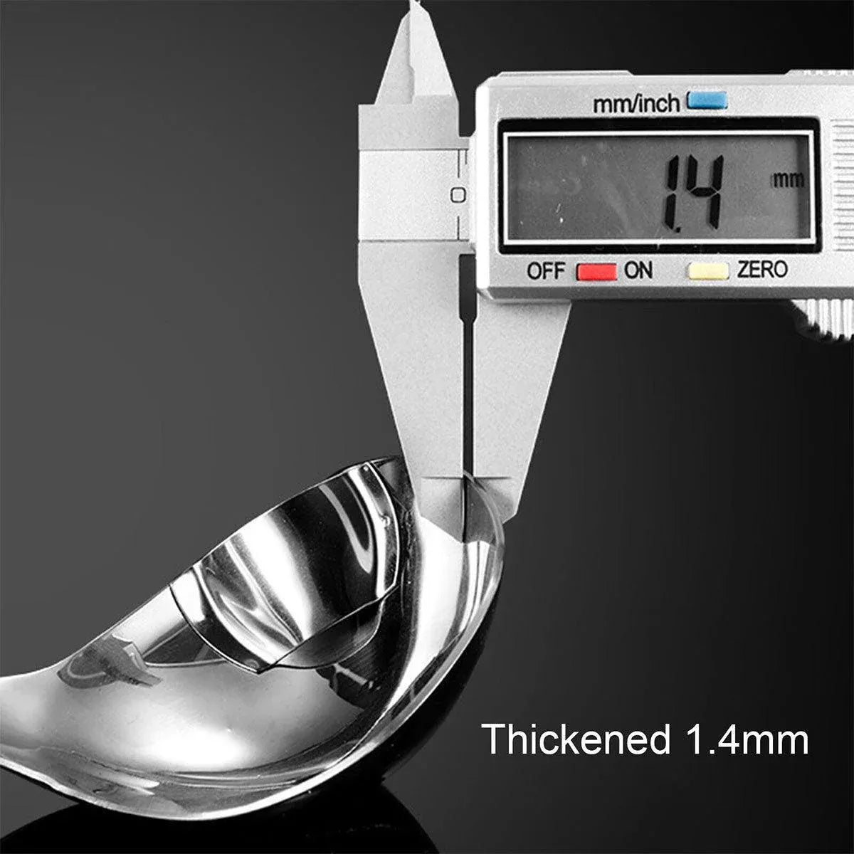 Oil Separator Spoon Kitchen Multifunctional Filter Household Hot Pot Soup Spoon - S V528-GREASE-SPATULA-S-966610