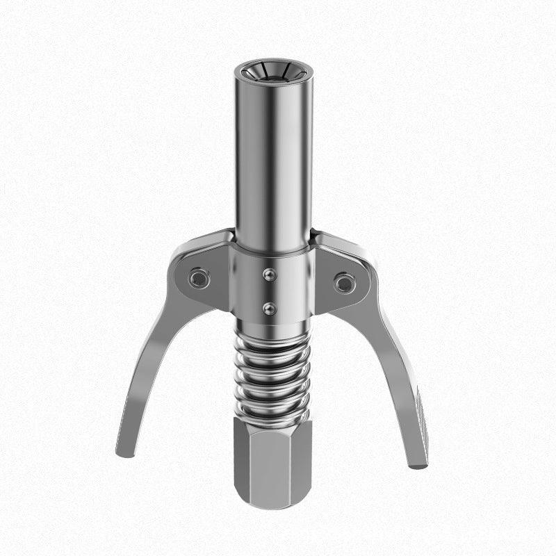 Grease Tool Coupler Heavy Duty Quick Lock Double Handle Leak-Free Grease Nozzle V528-GREASEGUN-301482